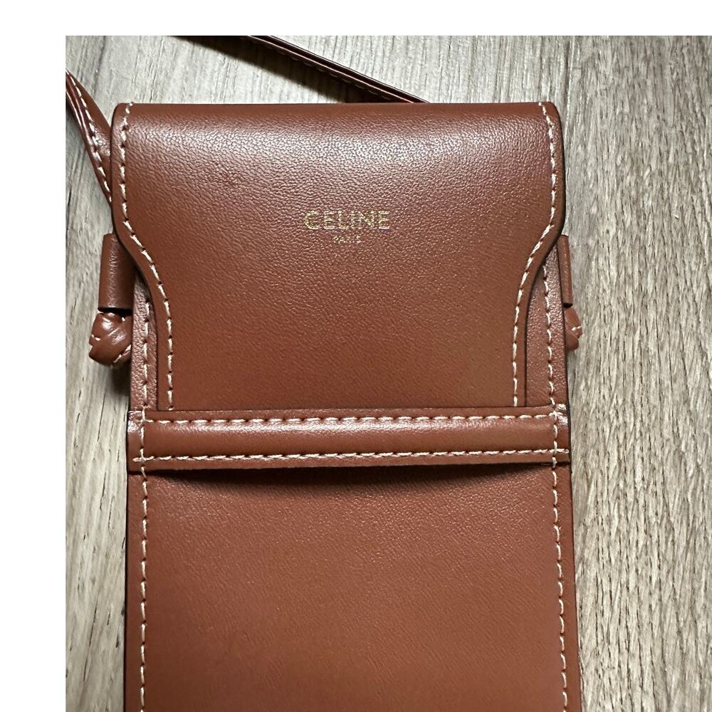 Celine Sunglasses Crossbody Pouch Tan - Picture 4 of 13